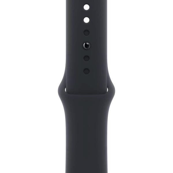 Смарт-часы Apple Watch Series 9 GPS + Cellular 45mm Midnight Alu. Case w. Midnight S. Band - M/L (MRMD3)  Фото №0