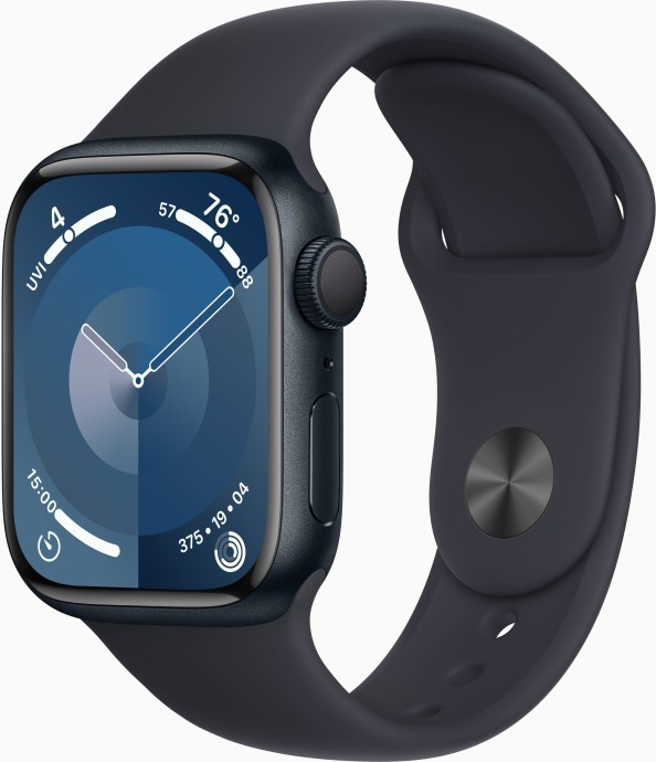 Смарт-часы Apple Watch Series 9 GPS + Cellular 45mm Midnight Alu. Case w. Midnight S. Band - M/L (MRMD3)  Фото №2