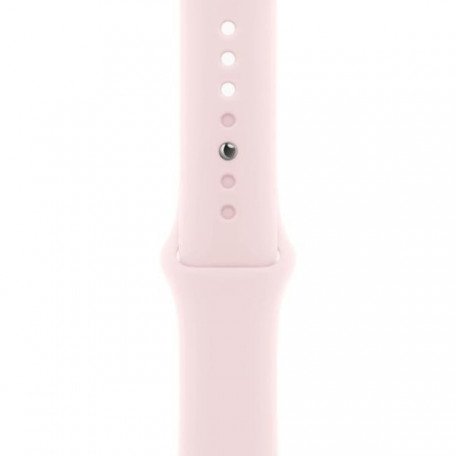 Смарт-часы Apple Watch Series 9 GPS + Cellular 45mm Aluminum Case w. Light Pink Sport Band - M/L (MRML3)  Фото №2