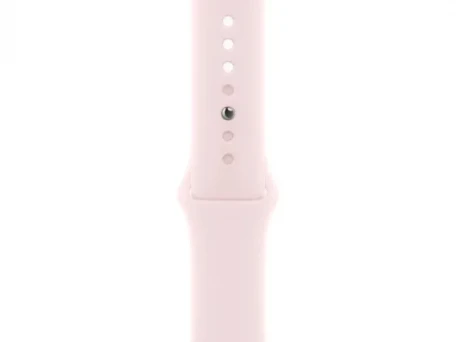 Смарт-часы Apple Watch Series 9 GPS + Cellular 45mm Aluminum Case w. Light Pink Sport Band - M/L (MRML3)  Фото №5