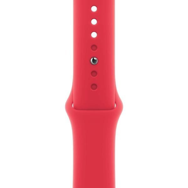 Смарт-годинник Apple Watch Series 9 GPS + Cellular 45mm PRODUCT RED Alu. Case w. PRODUCT RED S. Band - S/M (MRYE3)  Фото №1