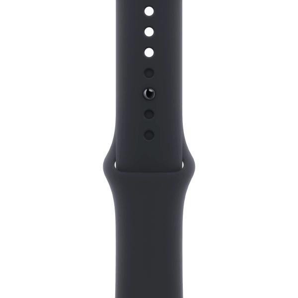 Смарт-годинник Apple Watch Series 9 GPS + Cellular 45mm Graphite S. Steel Case w. Midnight S. Band - M/L (MRMW3)  Фото №0