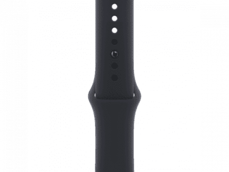Смарт-годинник Apple Watch Series 9 GPS + Cellular 45mm Graphite S. Steel Case w. Midnight S. Band - M/L (MRMW3)  Фото №4