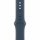 Смарт-годинник Apple Watch Series 9 GPS + Cellular 45mm Silver Aluminum Case w. Storm Blue Sport Band - S/M (MRMG3)  Фото №1