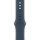 Смарт-годинник Apple Watch Series 9 GPS + Cellular 45mm Silver Aluminum Case w. Storm Blue Sport Band - S/M (MRMG3)  Фото №4