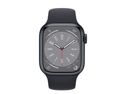 Смарт-часы Apple Watch Series 8 GPS 45mmчасы Apple Watch Series 8 GPS 45mm Midnight Aluminum Case w. Midnight Sport Band (MNP13)  Фото №4