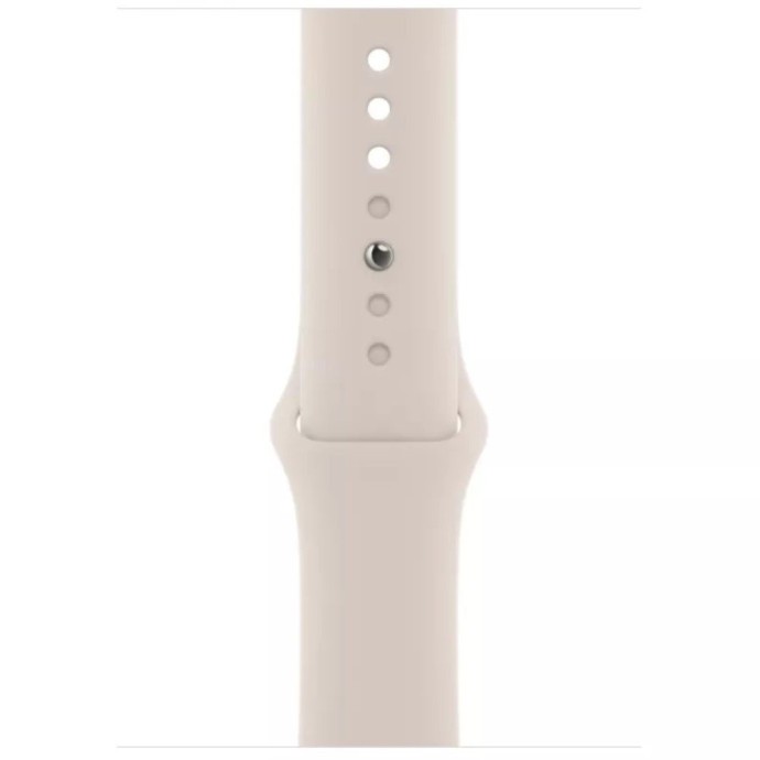 Смарт-годинник Apple Watch Series 8 GPS 45mm Starlight Aluminium Case w. Starlight S. Band - S/M (MNUP3)  Фото №1