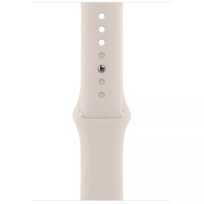 Смарт-годинник Apple Watch Series 8 GPS 45mm Starlight Aluminium Case w. Starlight S. Band - M/L (MNP93)  Фото №1