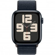 Смарт-годинник Apple Watch SE 2 GPS + Cellular 44mm Midnight Aluminum Case w. Midnight Sport Loop (MRHA3)