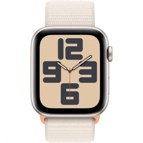Смарт-часы Apple Watch SE 2 GPS + Cellular 44mm + Cellular 44mmчас Apple Watch SE 2 GPS+ Cellular 44mm Starlight Aluminum Case w. Starlight Sport Loop