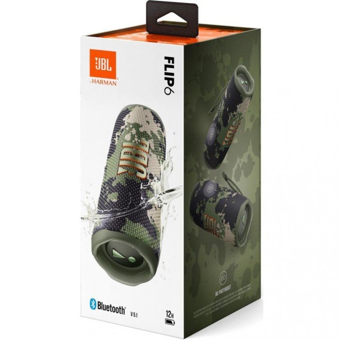 Портативна колонка JBL Flip 6 Squad (JBLFLIP6SQUAD)  Фото №0