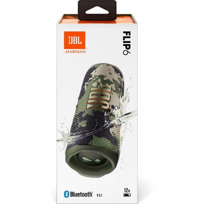 Портативна колонка JBL Flip 6 Squad (JBLFLIP6SQUAD)  Фото №1