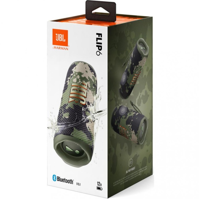 Портативна колонка JBL Flip 6 Squad (JBLFLIP6SQUAD)  Фото №0