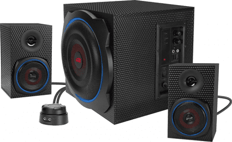Акустическая система SpeedLink GRAVITY 2.1 CARBON RGB (4027301380262)  Фото №2