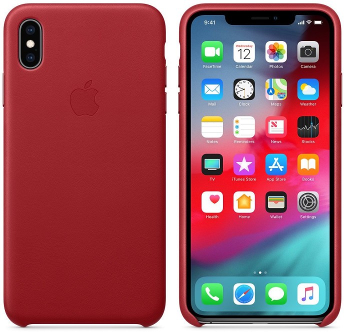 Чохол для смартфона Apple iPhone XS Max Silicone Case - PRODUCT RED (MRWH2)  Фото №0