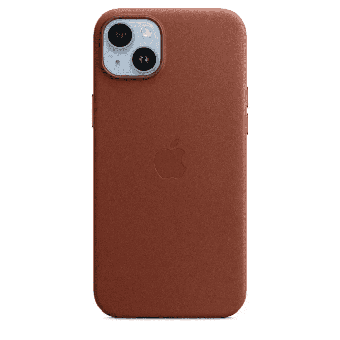 Чехол для смартфона Apple iPhone 14 Plus Leather Case with MagSafe - Umber (MPPD3)  Фото №0