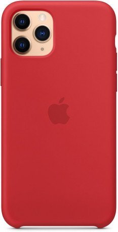 Чохол для смартфона Apple iPhone 11 Pro Silicone Case - PRODUCT RED (MWYH2)  Фото №1