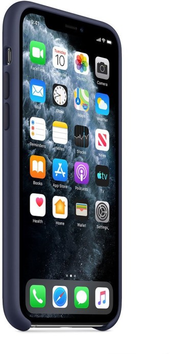 Чохол для смартфона Apple iPhone 11 Pro Silicone Case - Midnight Blue (MWYJ2)  Фото №4