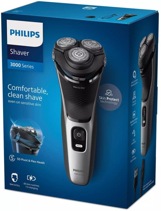 Електробритва чоловіча Philips Shaver Series 3000 S3143/00  Фото №8