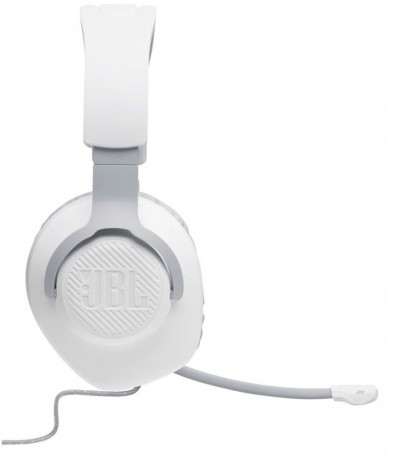 Комп&#039;ютерна гарнітура JBL Quantum 100 White (JBLQUANTUM100WHT)  Фото №3