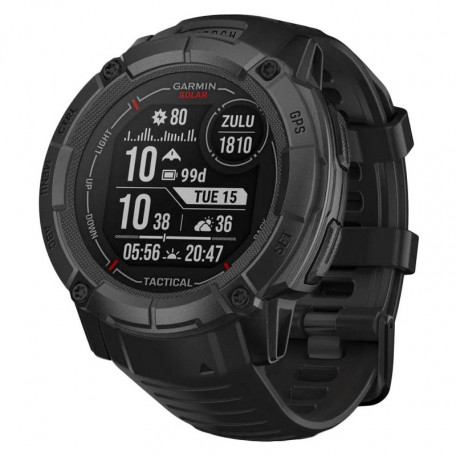 Смарт-часы Garmin Instinct 2X Solar - Tactical Edition Black (010-02805-13/03/74)