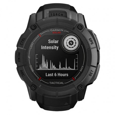 Смарт-часы Garmin Instinct 2X Solar - Tactical Edition Black (010-02805-13/03/74)  Фото №0