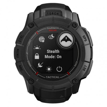 Смарт-часы Garmin Instinct 2X Solar - Tactical Edition Black (010-02805-13/03/74)  Фото №3