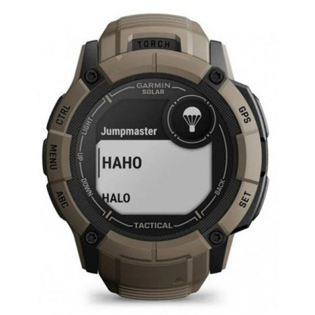 Смарт-часы Garmin Instinct 2X Solar - Tactical Edition Coyote Tan (010-02805-12/02/64)  Фото №4