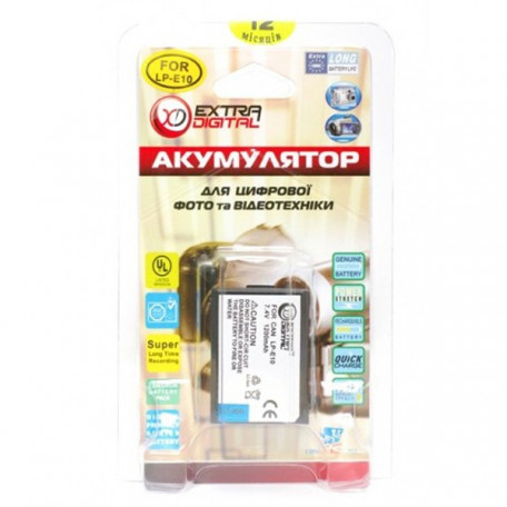 Аккумулятор Canon LP-E10 - BDC2427  Фото №4