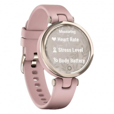 Смарт-часы Garmin Lily Sport Edition - Cream Gold Bezel with Dust Rose Case and S. Band (010-02384-03/13)  Фото №1