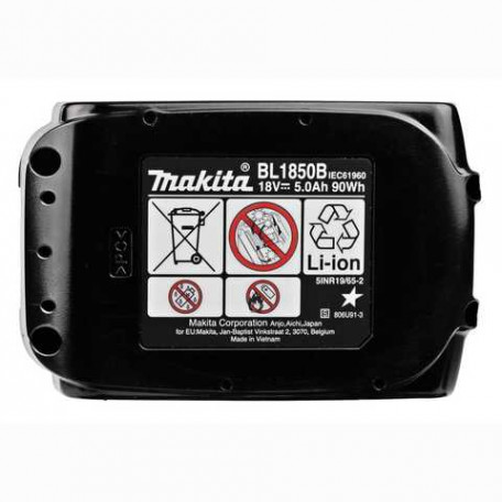 Аккумулятор для электроинструмента Makita BL1850B (632F15-1)  Фото №3