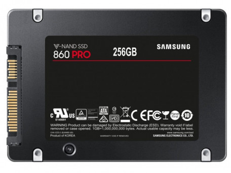 SSD накопитель Samsung 860 PRO MZ-76P256BW  Фото №3