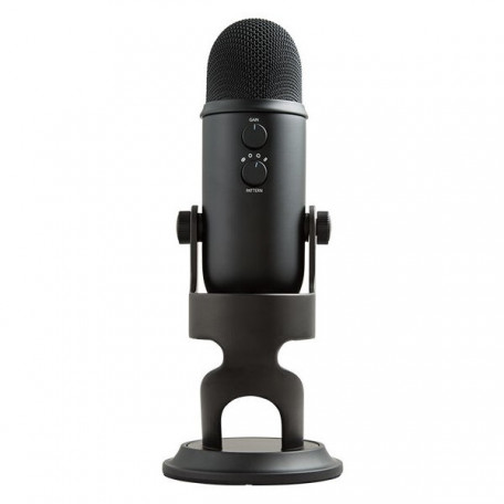 Мікрофон студійний/ для ПК Blue Microphones Yeti Blackout  Фото №0