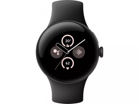 Смарт-часы Google Pixel Watch 2 Matte Black Aluminum Case / Obsidian Active Band