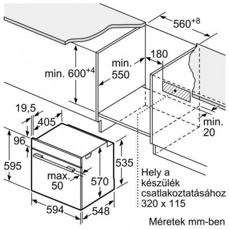 Духовка электрическая Bosch HBA5560S0  Фото №1