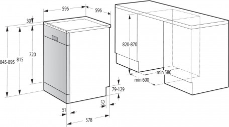 Посудомийна машина Gorenje GS62040W  Фото №0