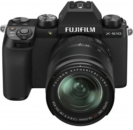 Беззеркальный фотоаппарат Fujifilm X-S10 kit (18-55mm) black (16674308)  Фото №1