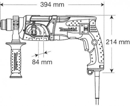 Перфоратор Makita HR2470T  Фото №4