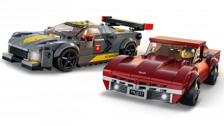 Блоковый конструктор LEGO Speed Champions Шевроле Corvette C8.R Race Car and 1968 Шевроле (76903)