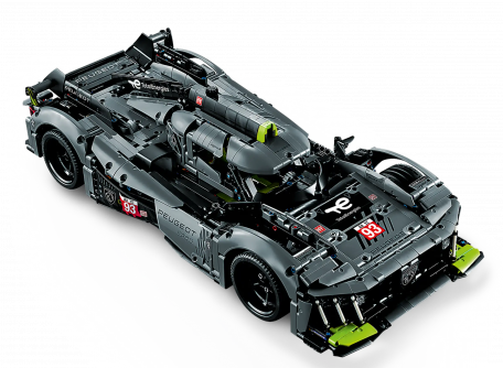 Авто-конструктор LEGO Technic Peugeot 9X8 24H Le Mans Hybrid Hypercar (42156)  Фото №1