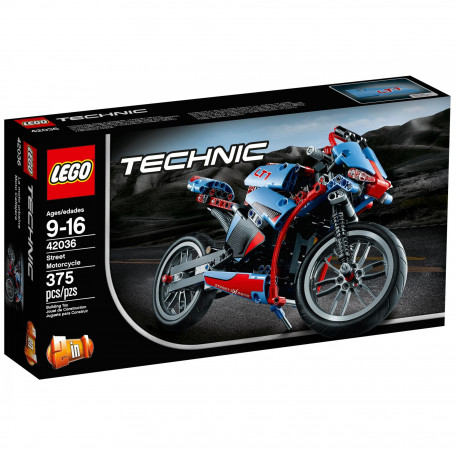 Авто-конструктор LEGO Technic Вуличний мотоцикл (42036)