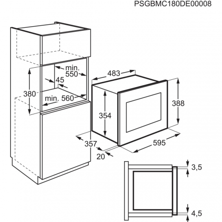 Мікрохвильовка з грилем Electrolux LMS4253TMX  Фото №0