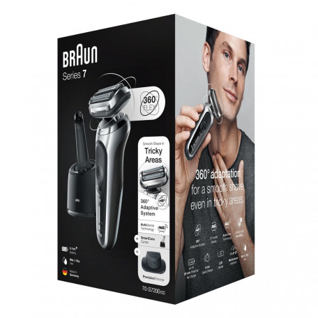 Электробритва мужская Braun Series 7 70-S7200cc  Фото №0