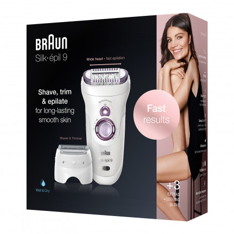 Епілятор Braun Silk-epil SensoSmart 9 SES 9/710  Фото №1