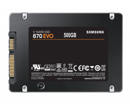 SSD накопитель Samsung 870 EVO 500GB (MZ-77E500BW)  Фото №2