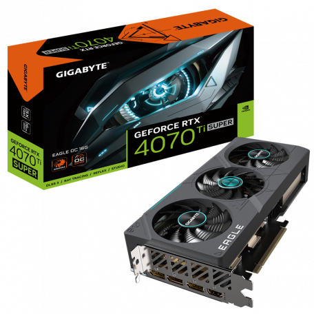 Відеокарта GIGABYTE GeForce RTX 4070 Ti SUPER EAGLE OC 16G (GV-N407TSEAGLE OC-16GD)  Фото №4