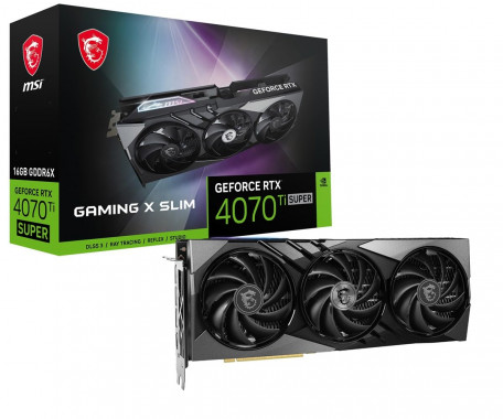 Відеокарта MSI GeForce RTX 4070 Ti Super 16G Gaming X Slim (912-V513-611)  Фото №3