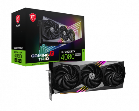 Відеокарта MSI GeForce RTX 4080 SUPER 16G GAMING X TRIO  Фото №0