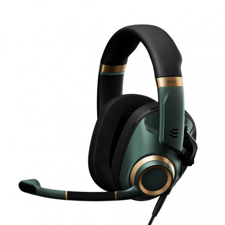 Навушники з мікрофоном Sennheiser EPOS H6PRO Closed Racing Green (1000968)