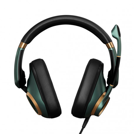 Навушники з мікрофоном Sennheiser EPOS H6PRO Closed Racing Green (1000968)  Фото №0